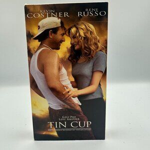 Tin Cup VHS 1996 Kevin Costner Rene Russo Romantic Comedy
